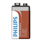 Philips Power Alkaline Battery 9V 1-blister
