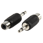 Adapter plug 3.5mm mono stekker - RCA kontra stekker