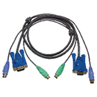 KVM kabel VGA + PS/2 1,80 m