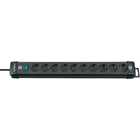 Stekkerdoos Premium-Line 10-voudig zwart 3,00 m H05VV-F 3G1,5