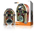 Retro jukebox met AM / FM radio en CD-speler