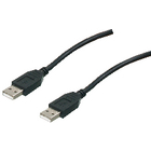 HIGH SPEED USB CABLE A-A BLACK