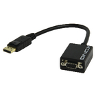 DisplayPort -VGA kabel mannelijk - vrouwelijk 0,20 m