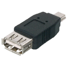 USB adapter USB A vrouwelijk - 5 polig mini mannelijk