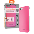 iPhone 5 hard cover case met stylus en screen protector roze