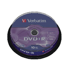 43498/VERBATIM CLOCHE 10 DVD+R   FR