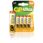 Batterij alkaline AA/LR6 1.5 V Ultra 4-blister