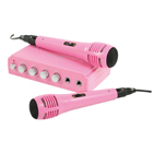 Karaoke mixer roze