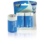 Batterij alkaline D 1.5 V 2-blister