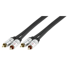 Audio kabel 2x RCA mannelijk - 2x RCA mannelijk 10,0 m