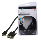 Basic kabel HDMI 19p - DVI-D 5,00 m