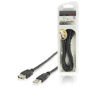 USB 2.0 kabel USB A mannelijk - USB A vrouwelijk 1,80 m
