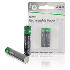 Oplaadbare NiMH AAA-batterij 700 mAh, blister 2 stuks