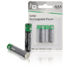 Oplaadbare NiMH AAA-batterij 700 mAh, blister 4 stuks