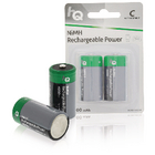Oplaadbare NiMH C-batterij 4000 mAh, blister 2 stuks