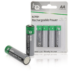 Oplaadbare NiMH AA-batterij 2600 mAh, blister 4 stuks