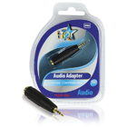 AUDIO-ADAPTER 2.5mm MALE - 3.5mm FEMALE STEREO