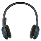 H600 draadloos headset zwart / blauw