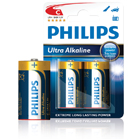 Philips Ultra Alkaline Battery C 2-blister