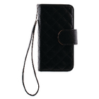Case Folio for Samsung Galaxy S4 mini Quilted Black