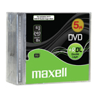 DVD+R 8.5 GB Dual Layer Jewel Case 5 stuks
