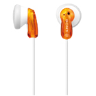 MDRE9LPD kleurrijke In - Ear hoofdtelefoon oranje