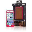 Phone case leather for iPhone 5s/5 pink