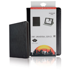 Universal tablet case pu leather for tablet 7-8\" black