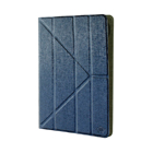 Universal tablet case pu leather for tablet 9-10" blue/white