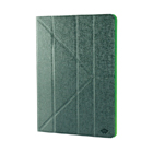 Universal tablet case pu leather for tablet 11-12\" grey/green