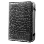 Ebook reader case pu leather for ebook reader 6 crocodile pattern