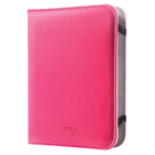 Ebook reader case pu leather for ebook reader 6 pink