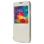 Smartphone case PU leather for Galaxy S5 white