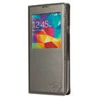 Smartphone case PU leather for Galaxy S5 dark grey