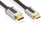 High Speed HDMI-kabel HDMI-connector - HDMI mini-connector 2,00 m zwart