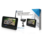 Digital 2.4 GHz wireless camera system with 7\" monitor