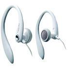 SHS3201 hoofdtelefoon met oorhaak wit