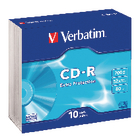 CD-R Extra Protection 700 MB Slim Case 10 stuks