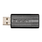 USB2.0 Stick 8 GB PinStripe zwart
