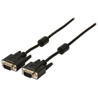VGA kabel VGA male - VGA male 10,0 m zwart
