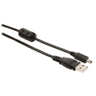 Camera data kabel USB 2.0 A male - 8p Minolta connector male 2,00 m zwart
