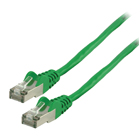 FTP CAT 5e netwerk kabel 0,25 m groen