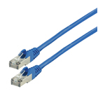 FTP CAT 5e netwerk kabel 0,25 m blauw