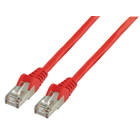 FTP CAT 5e netwerk kabel 1,00 m rood