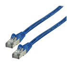 S/FTP CAT 5e netwerk kabel 0,50 m blauw