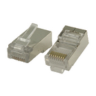 RJ45 connectoren voor solid STP CAT 5 kabels
