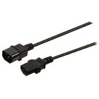 Stroomkabel IEC-320-C14 - IEC-320-C13 2,00 m zwart