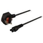 Stroomkabel UK-plug mannelijk - IEC-320-C5 2,00 m zwart