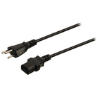 Stroomkabel Zwitserse plug mannelijk - IEC-320-C13 10,0 m zwart