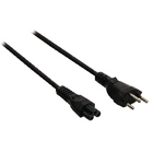 Stroomkabel Zwitserse plug mannelijk - IEC-320-C5 5,00 m zwart